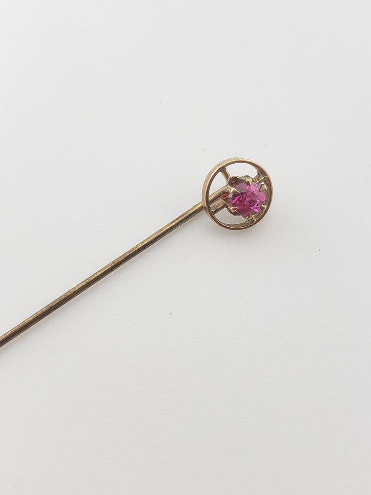 1930 Ruby Stickpin