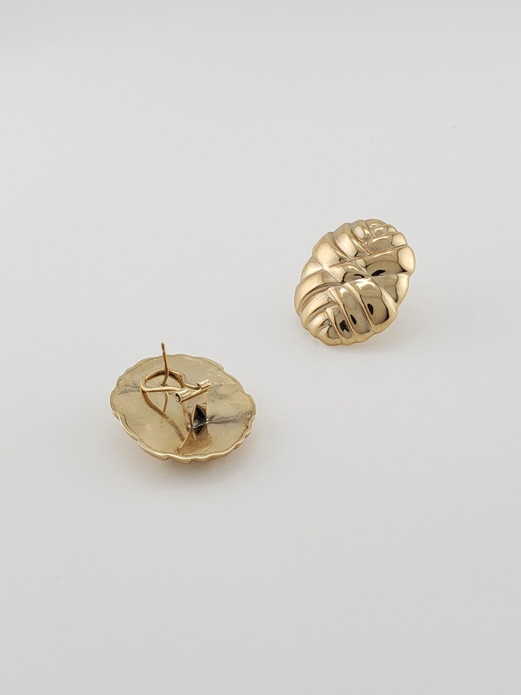 14k Woven Earrings