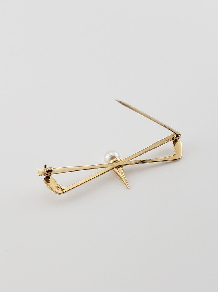 Gold "Tee Time" Pin