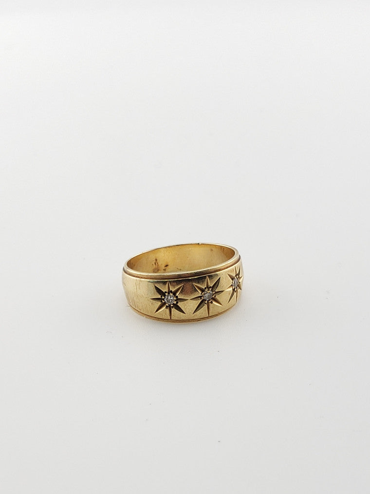 Starburst Trio Ring