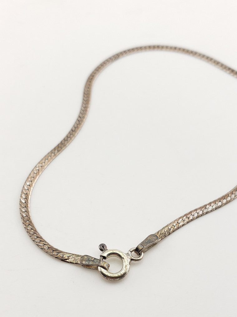 SS Herringbone Bracelet