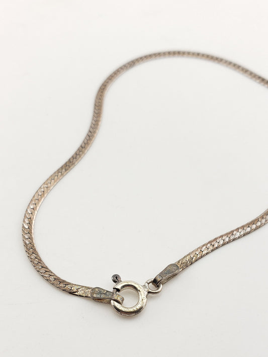 SS Herringbone Bracelet