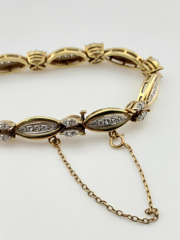 Marquise Shape Bracelet
