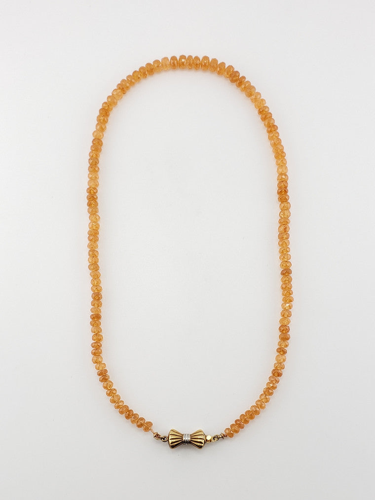 "Mandarin Garnet" Strand 16"