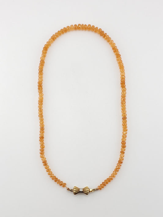 "Mandarin Garnet" Strand 16"
