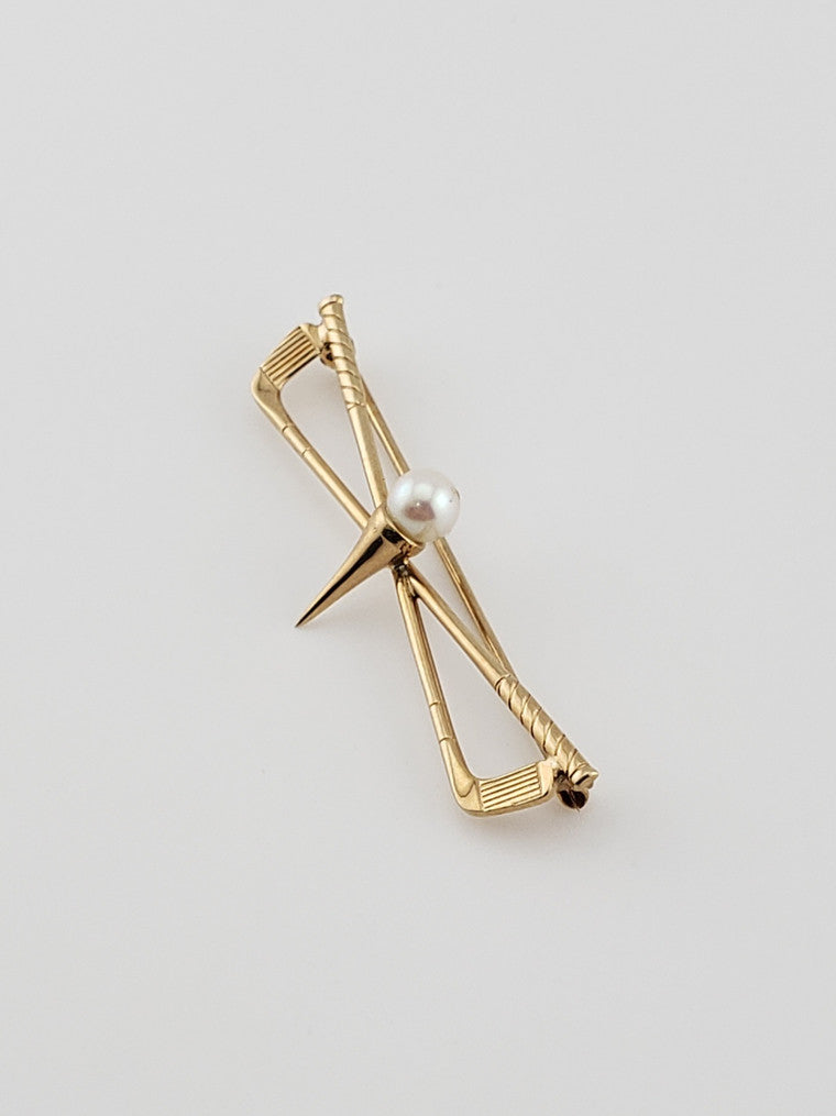 Gold "Tee Time" Pin