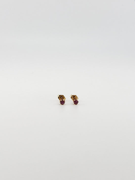 Ruby Studs