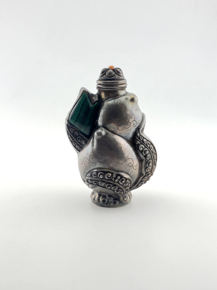 Silver Snuff Bottle