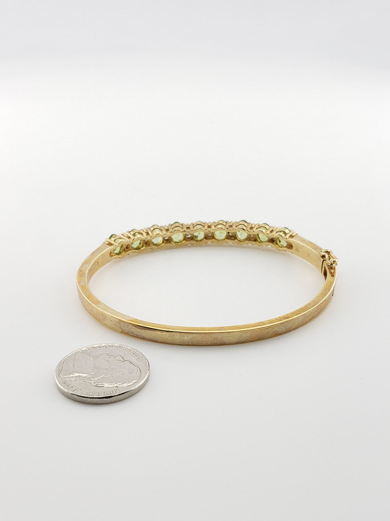 Peridot Bangle