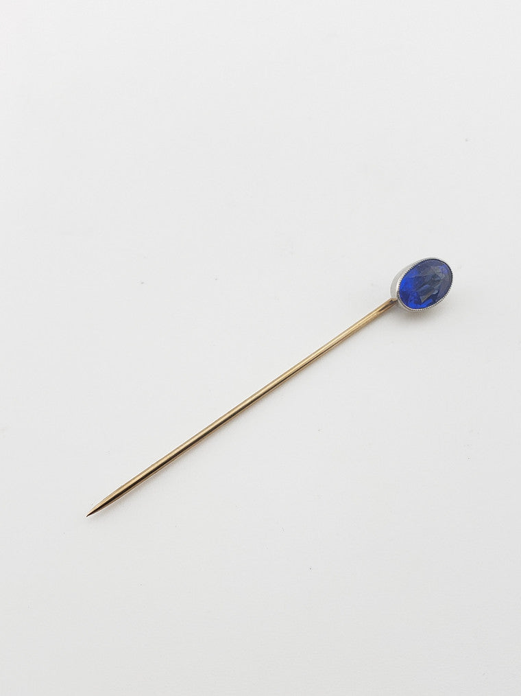 Synthetic Sapphire Stickpin