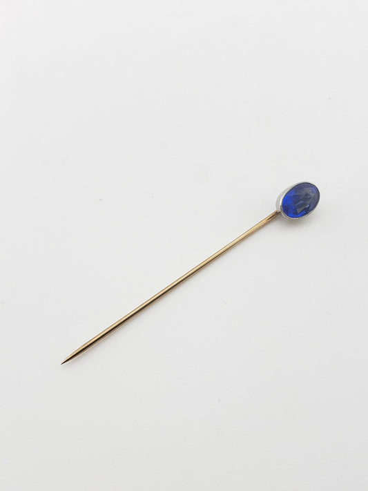 Synthetic Sapphire Stickpin