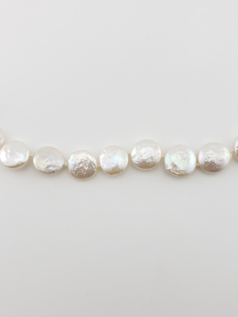 Pearl Strand #60 White Coin