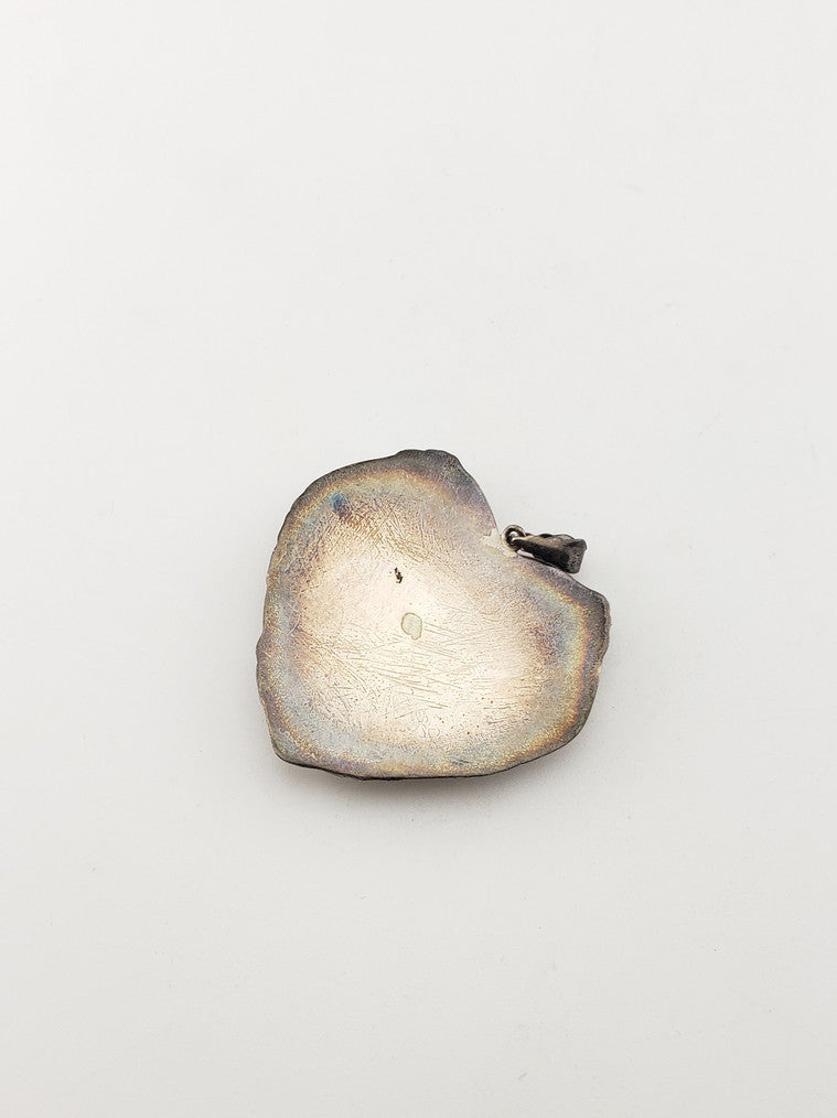 Vintage SS Heart Pendant