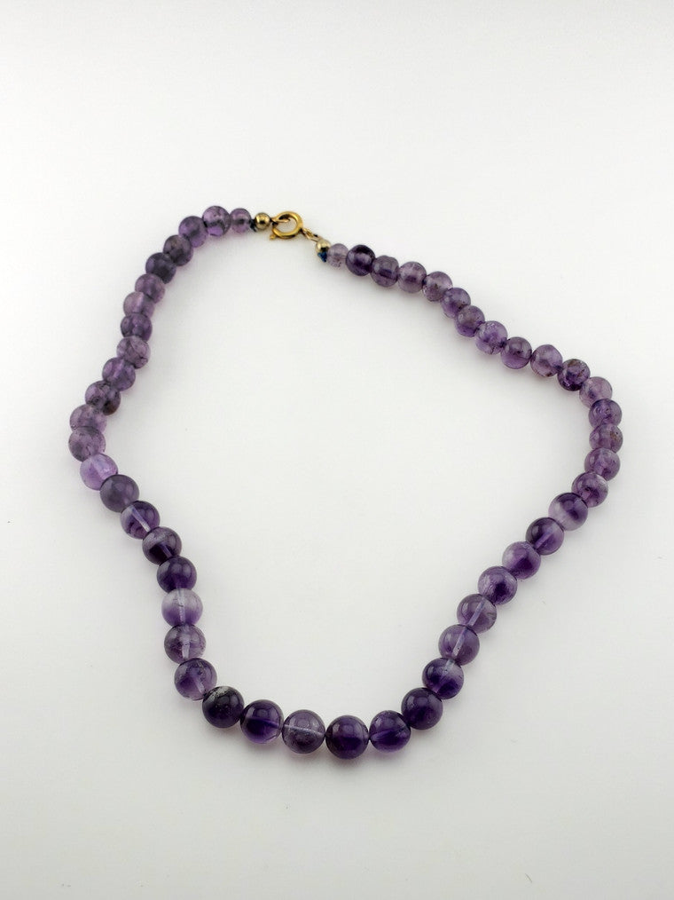 GF Graduated Amethyst Strand