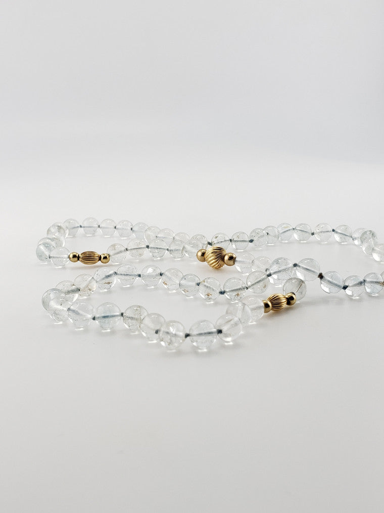 Blue Topaz Strand 22"