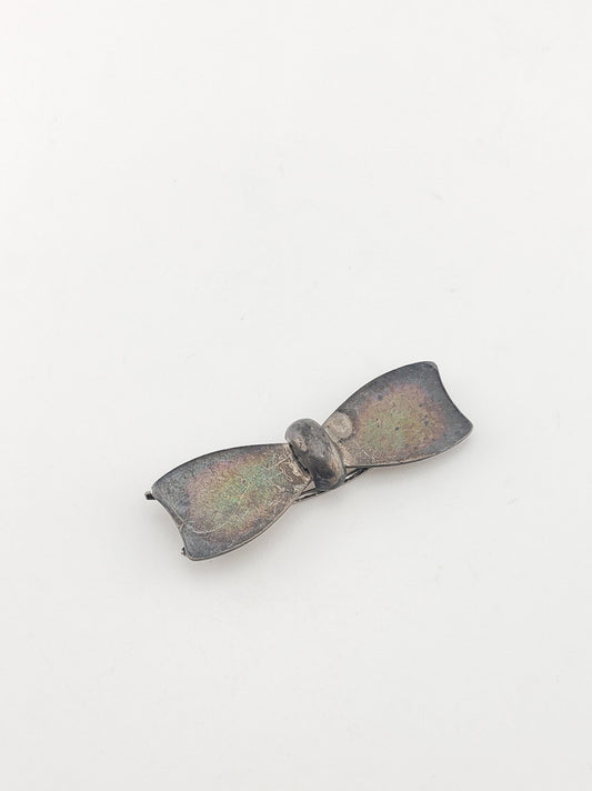 Small SS Bow Barrette