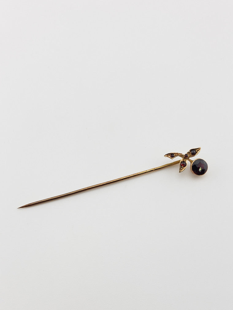 Garnet 'Cherry' Stickpin