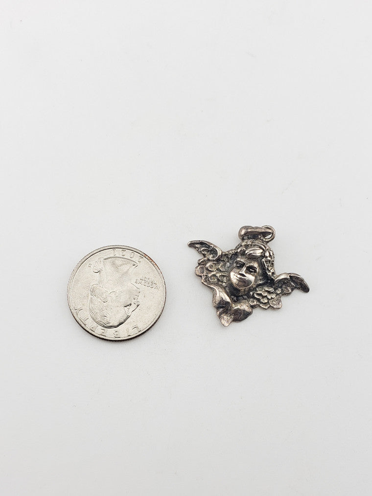 SS Vintage Cupid Pendant