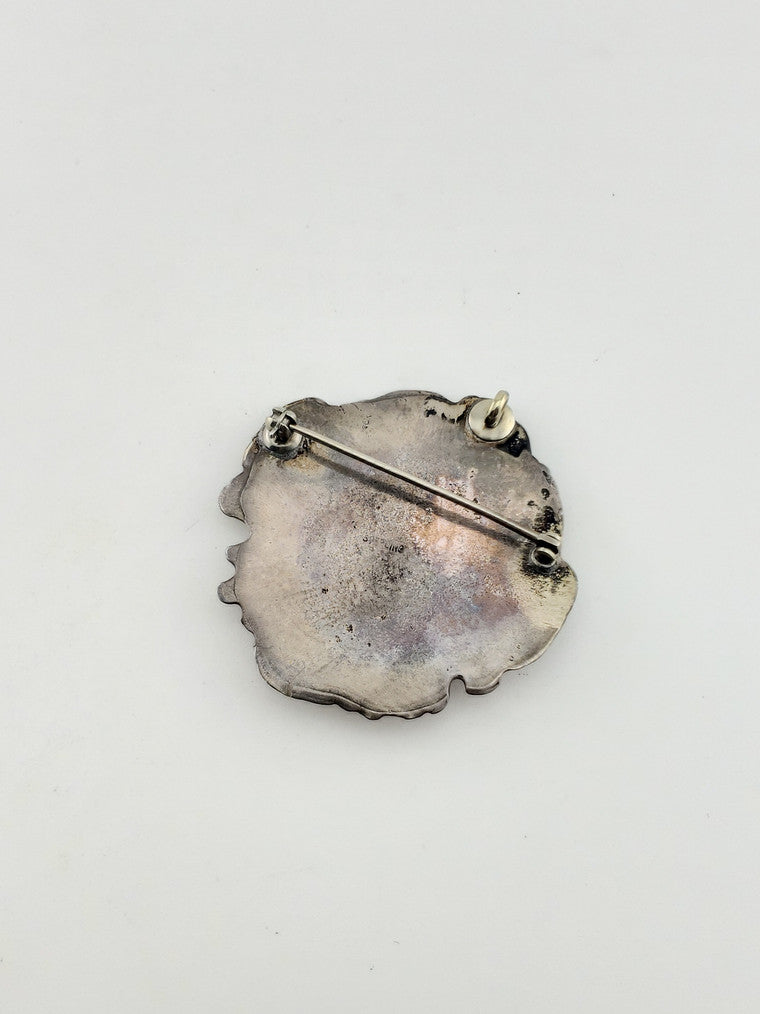 SS Art Nouveau Girl Pendant/Pin