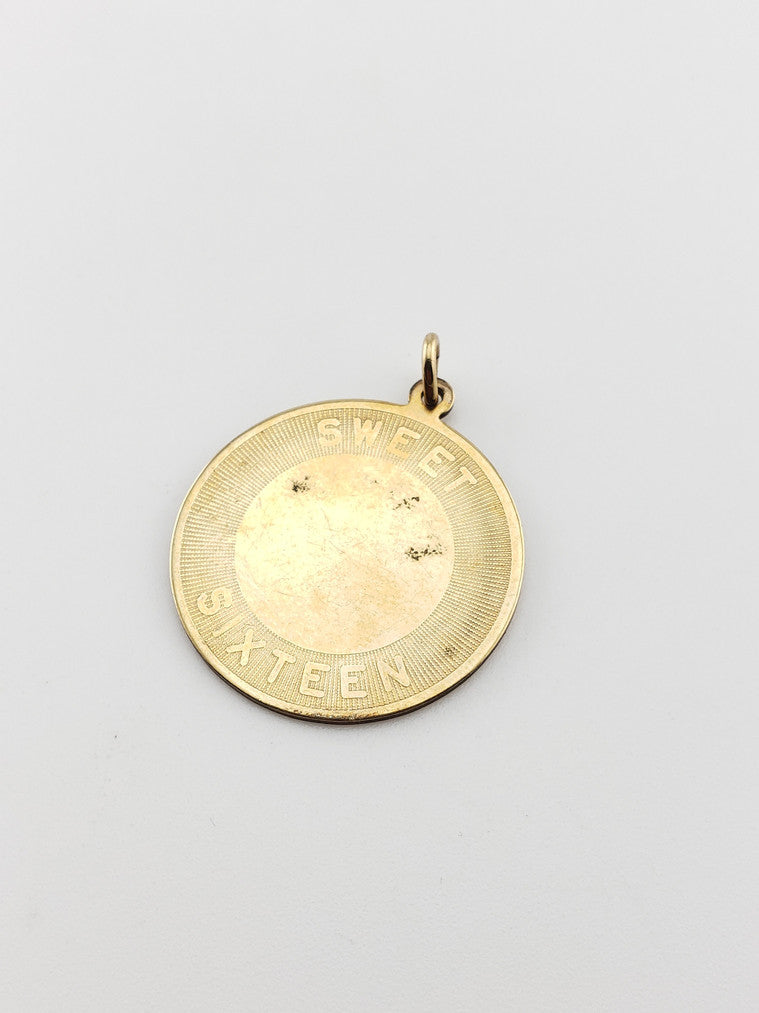 Engravable "Sweet 16" Medallion
