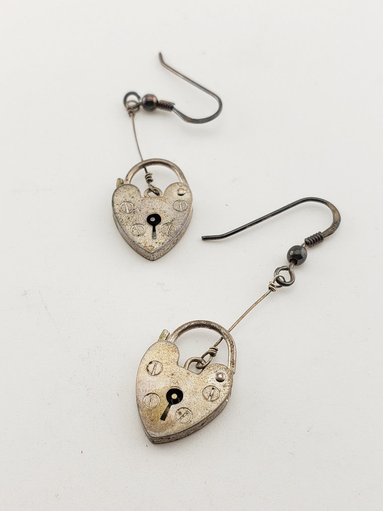 SS Heart Locket or SS Heart Earring