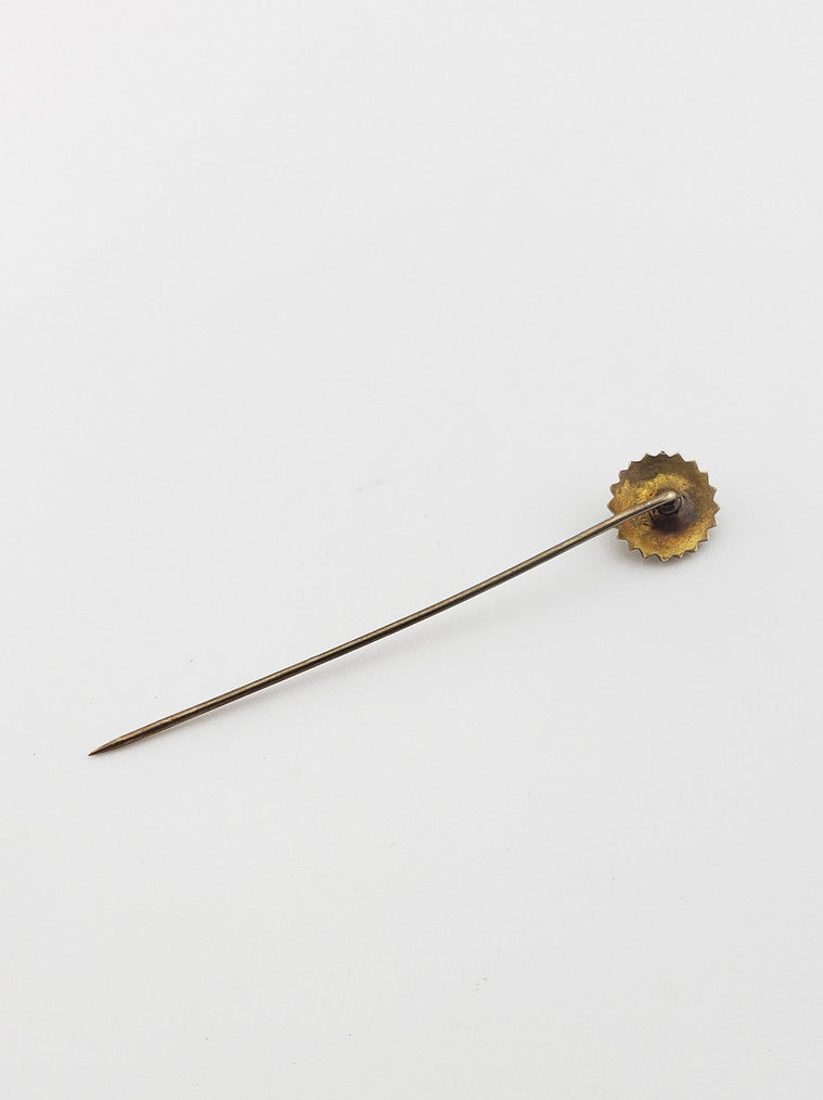 Ruby Sunflower Stickpin