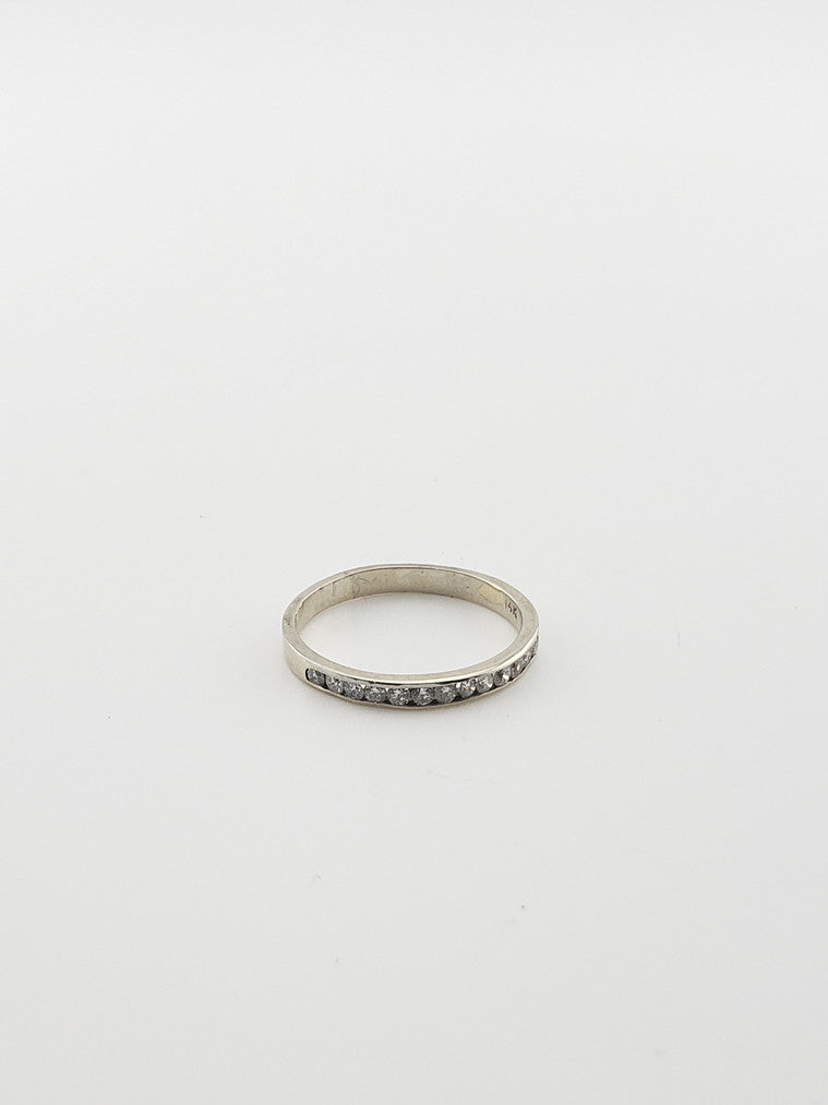 Diamond Channel-Set Band