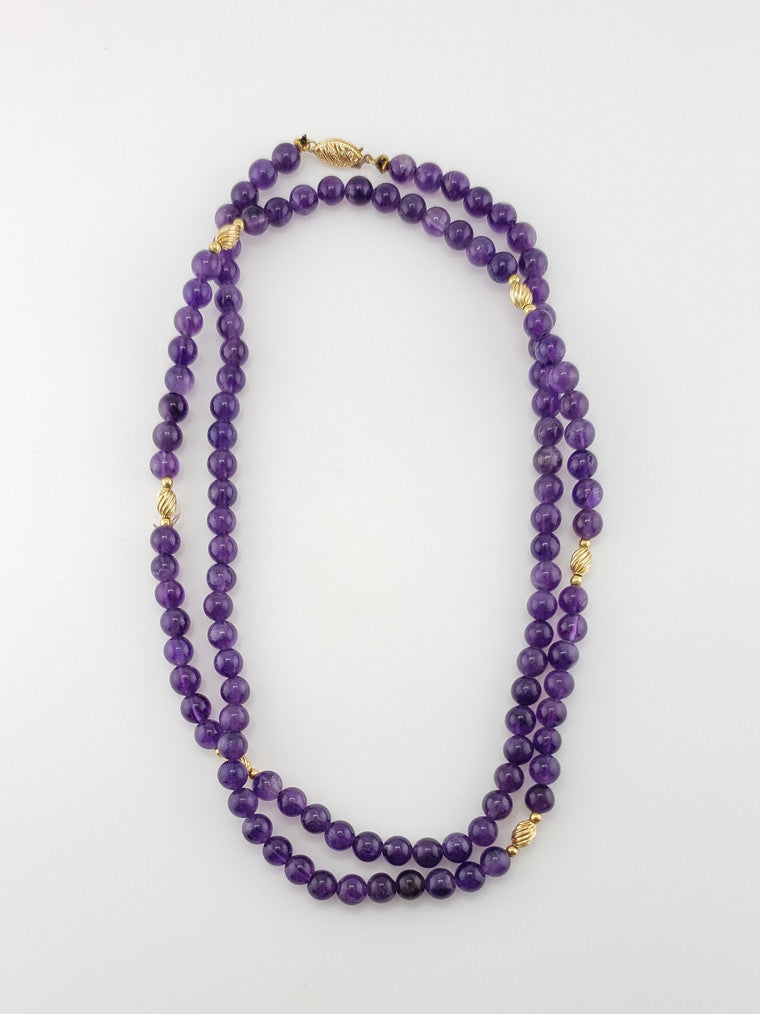 Amethyst Strand 28"