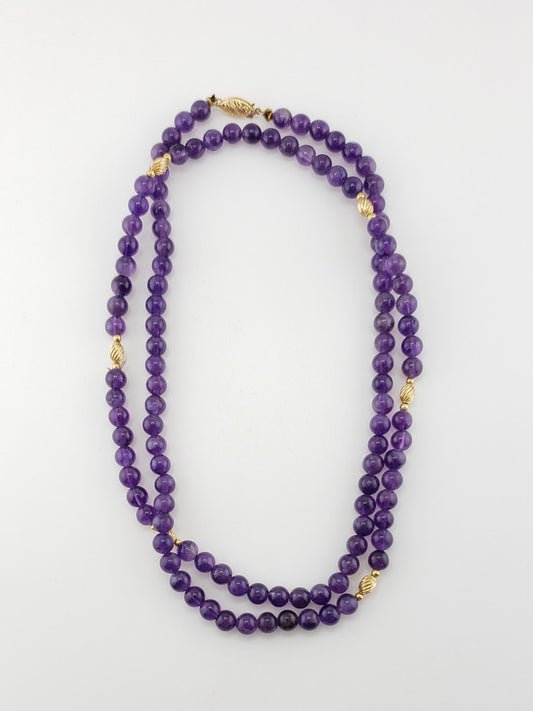 Amethyst Strand 28"