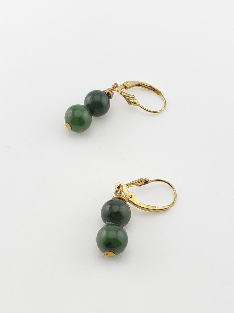 GF Jade Earrings