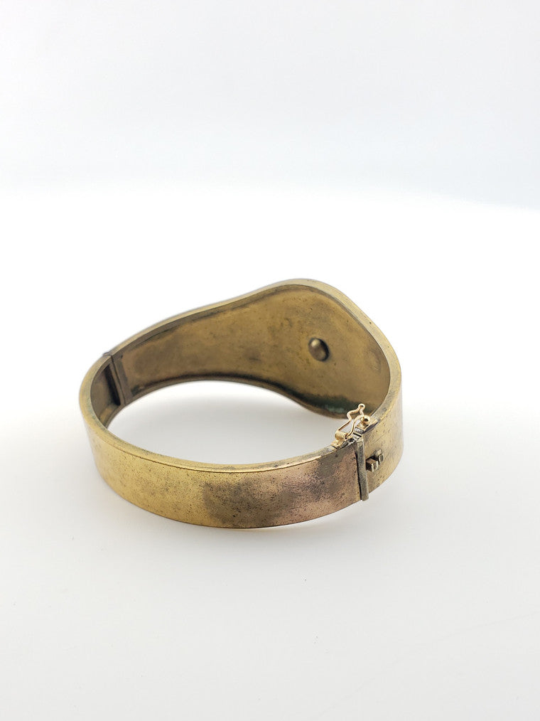 Georgian Style Emerald Cuff
