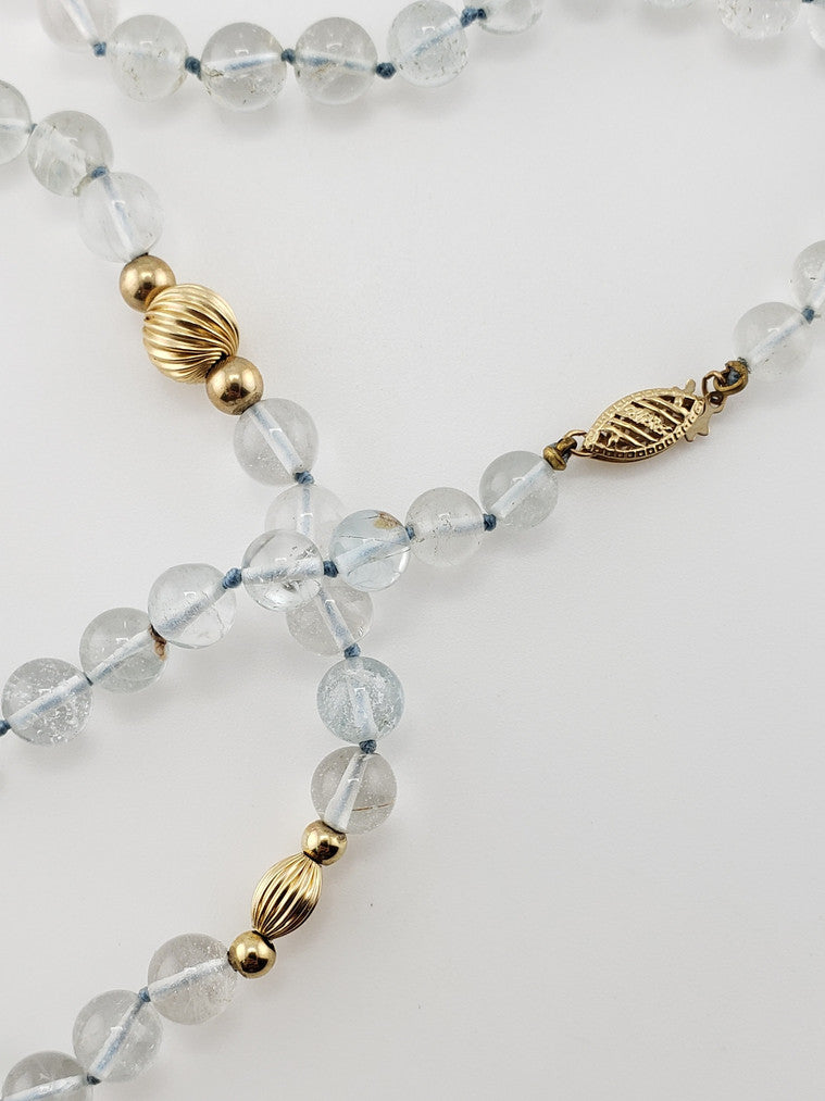 Blue Topaz Strand 22"