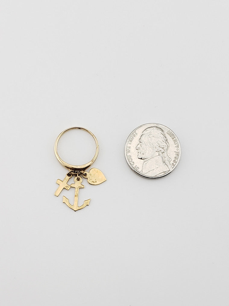 Trio Dangle Ring