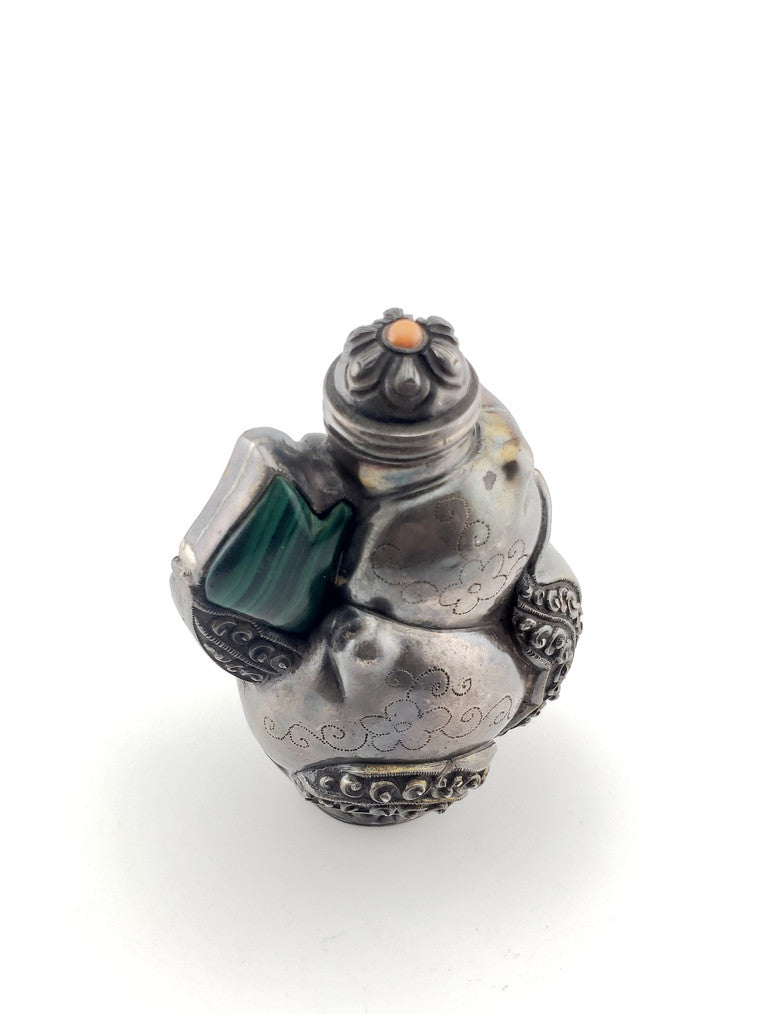 Silver Snuff Bottle