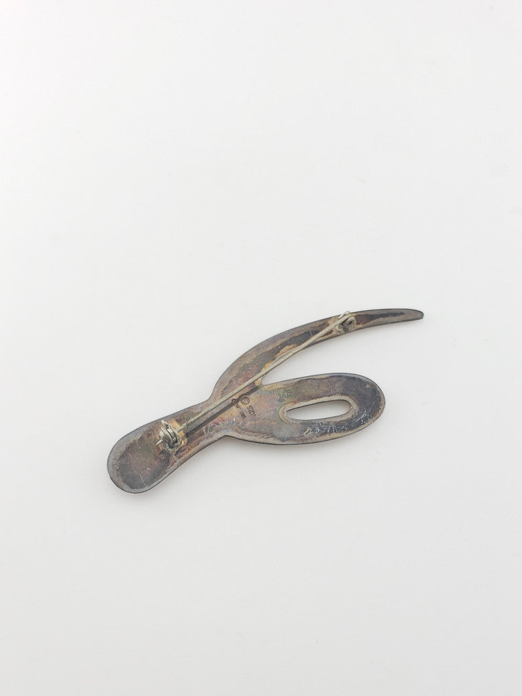 SS Freeform Cactus Pin
