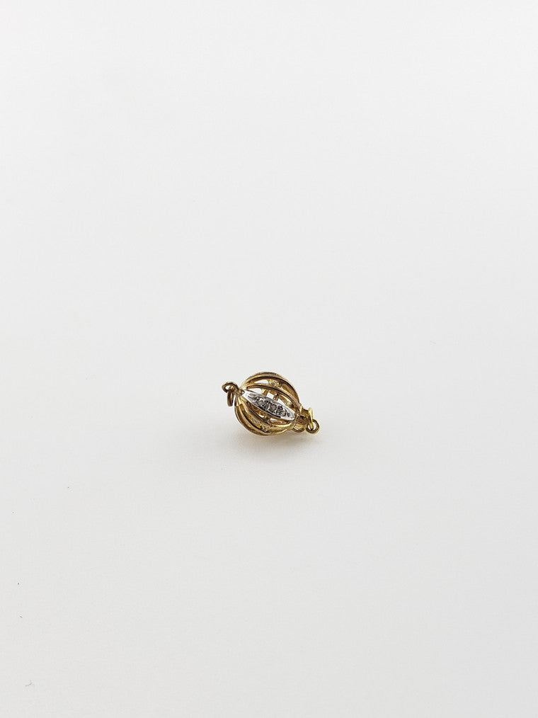 Round Filigree Ball Clasp