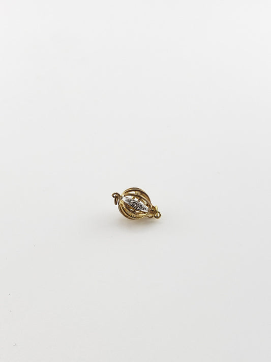 Round Filigree Ball Clasp