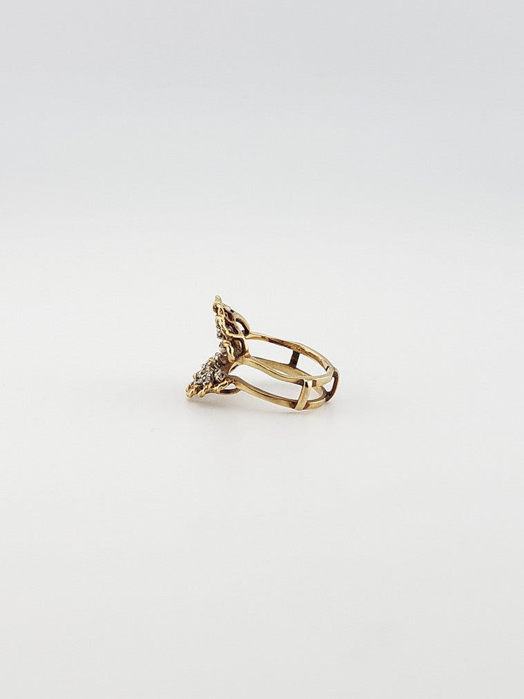 14K Diamond Ring Jacket