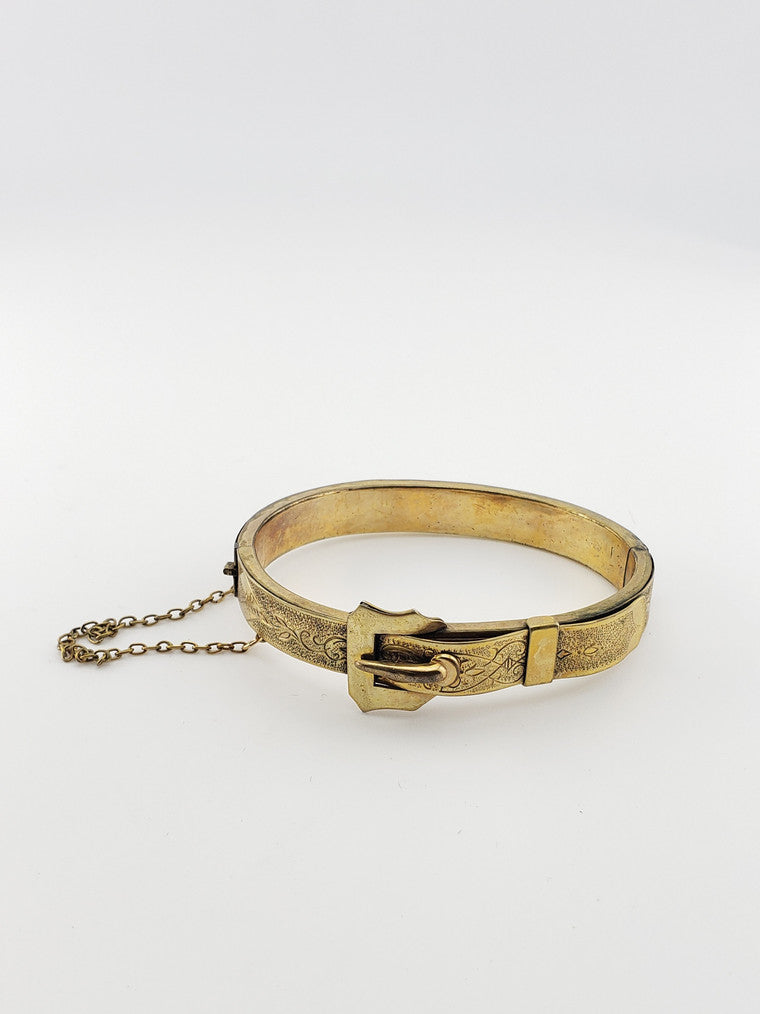 Victorian Engraved Bangle GF #2