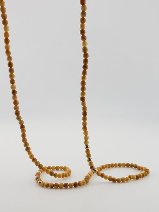 Golden Chalcedony Strand