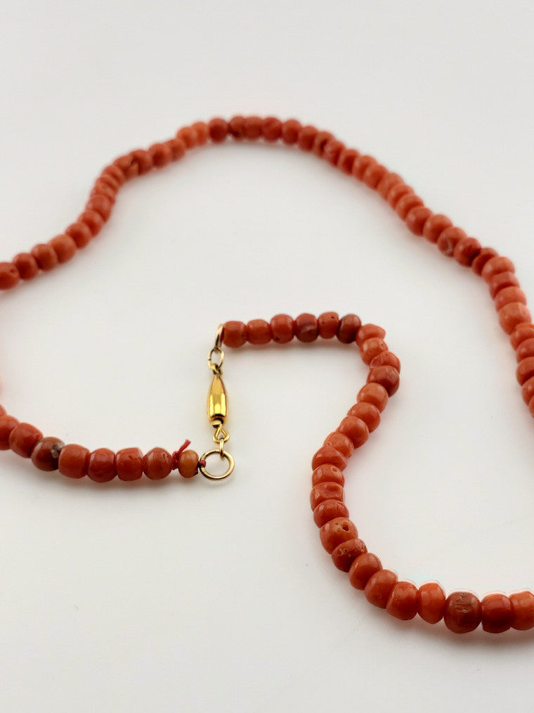 Red-Orange Coral Strand