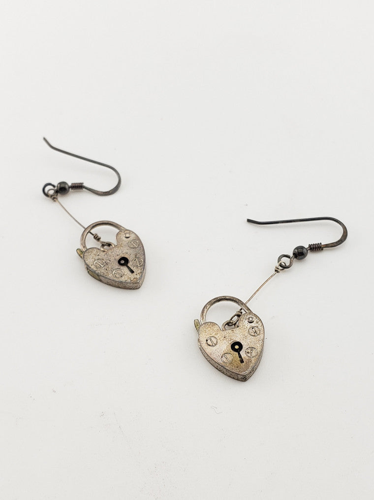 SS Heart Locket or SS Heart Earring