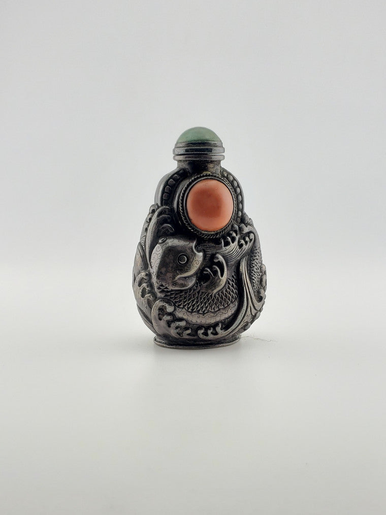 Silver Snuff Bottle