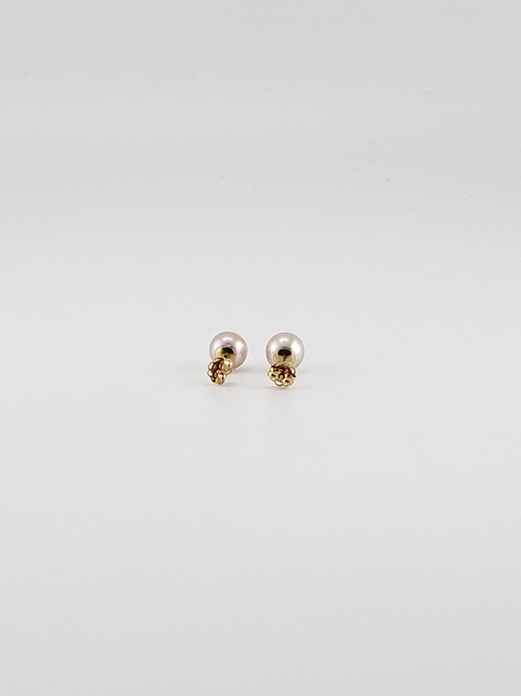 Pearl Studs- Light Pink #4
