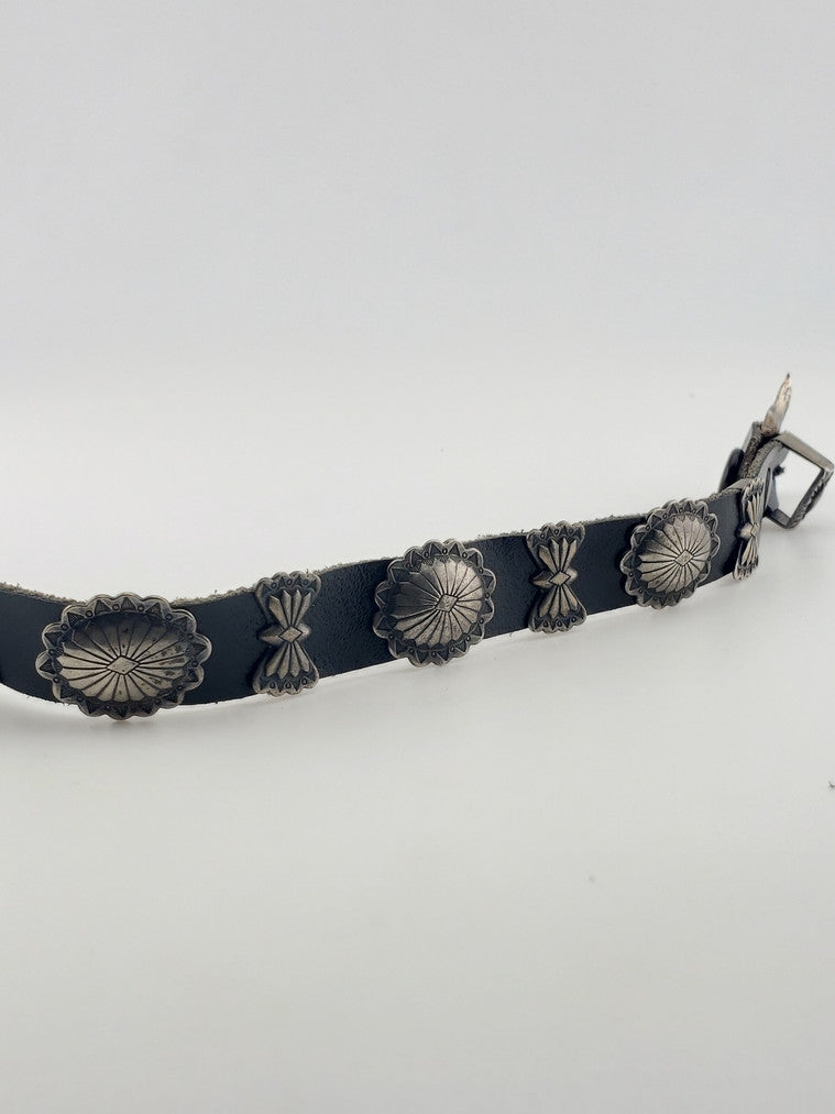 Leather Western Bracelet w/ Silver
