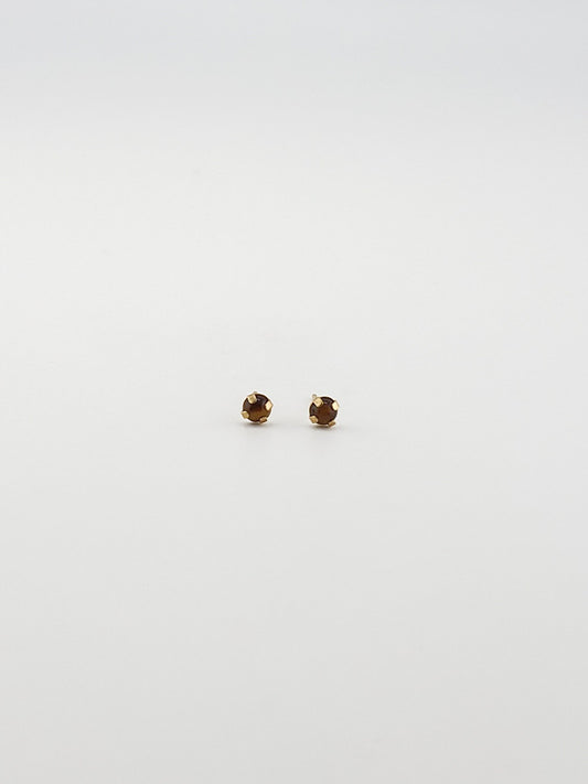 Tiger Eye Studs