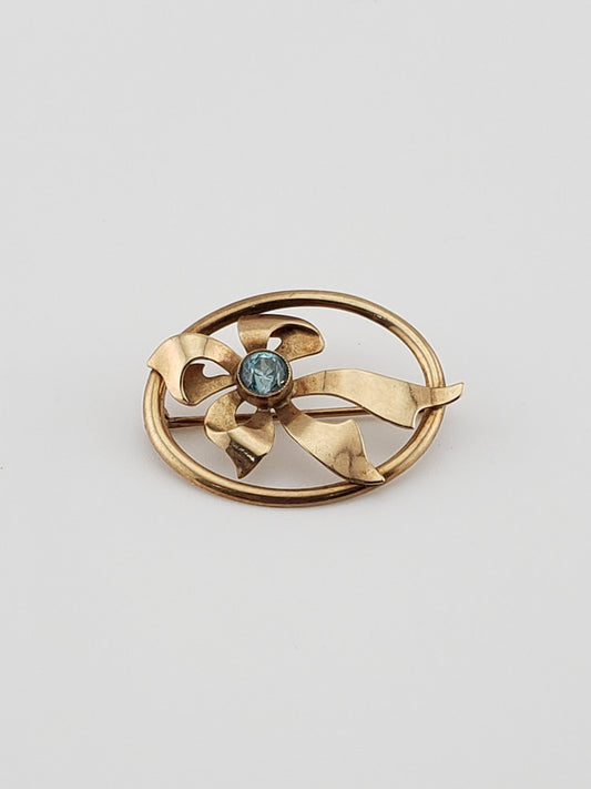 Zircon Bow Pin