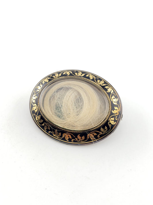 C.1850 Antique Memory Pin