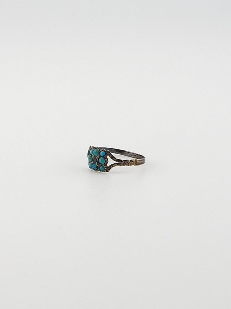 Victorian Turquoise Gold Ring