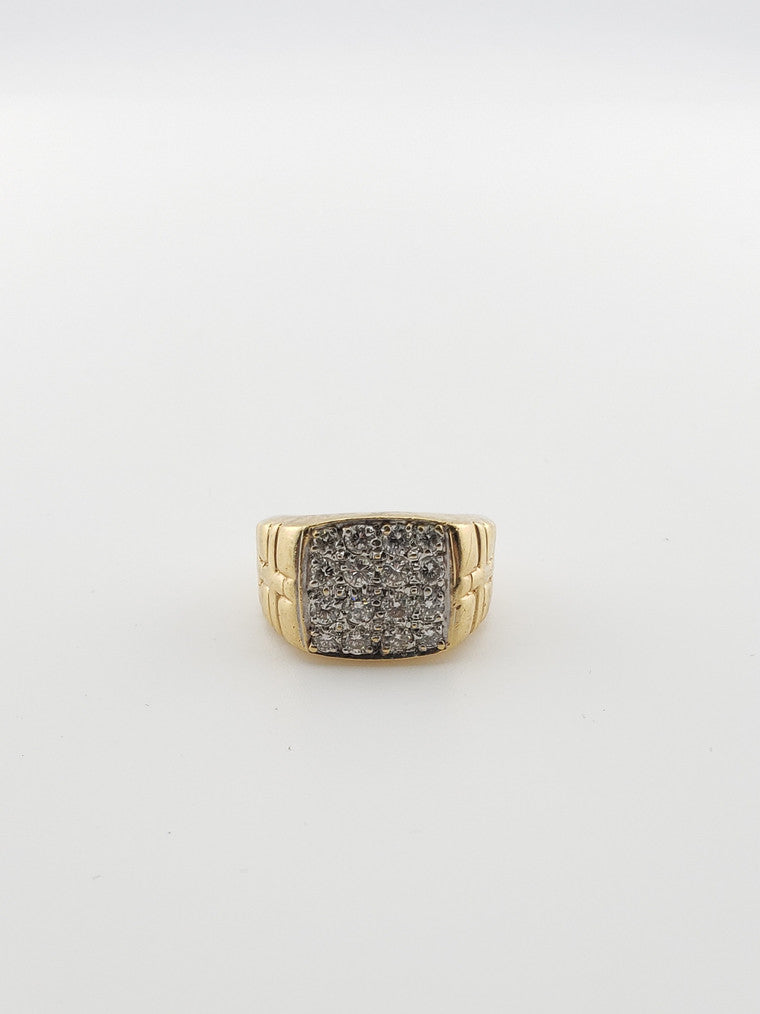 Diamond Cluster Signet